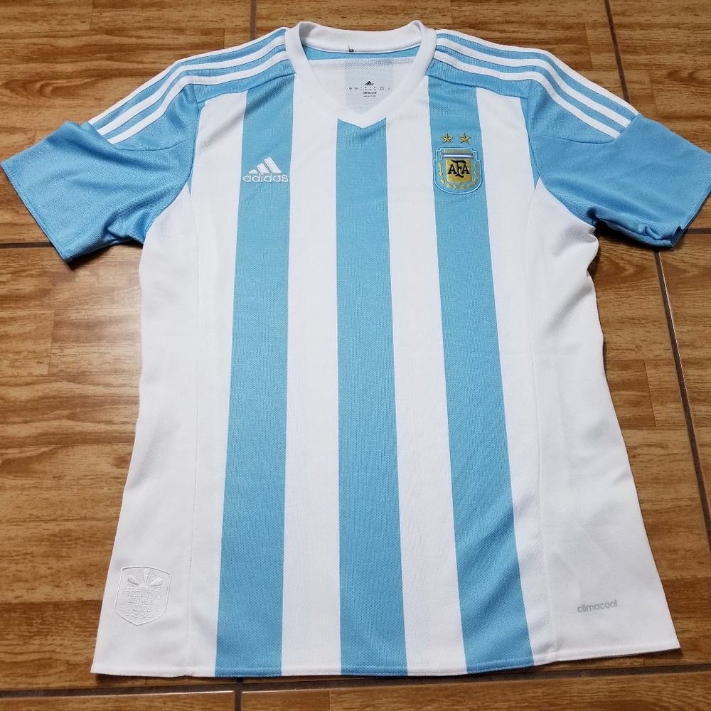 Rare Adidas Argentina Soccer Jersey Size Medium